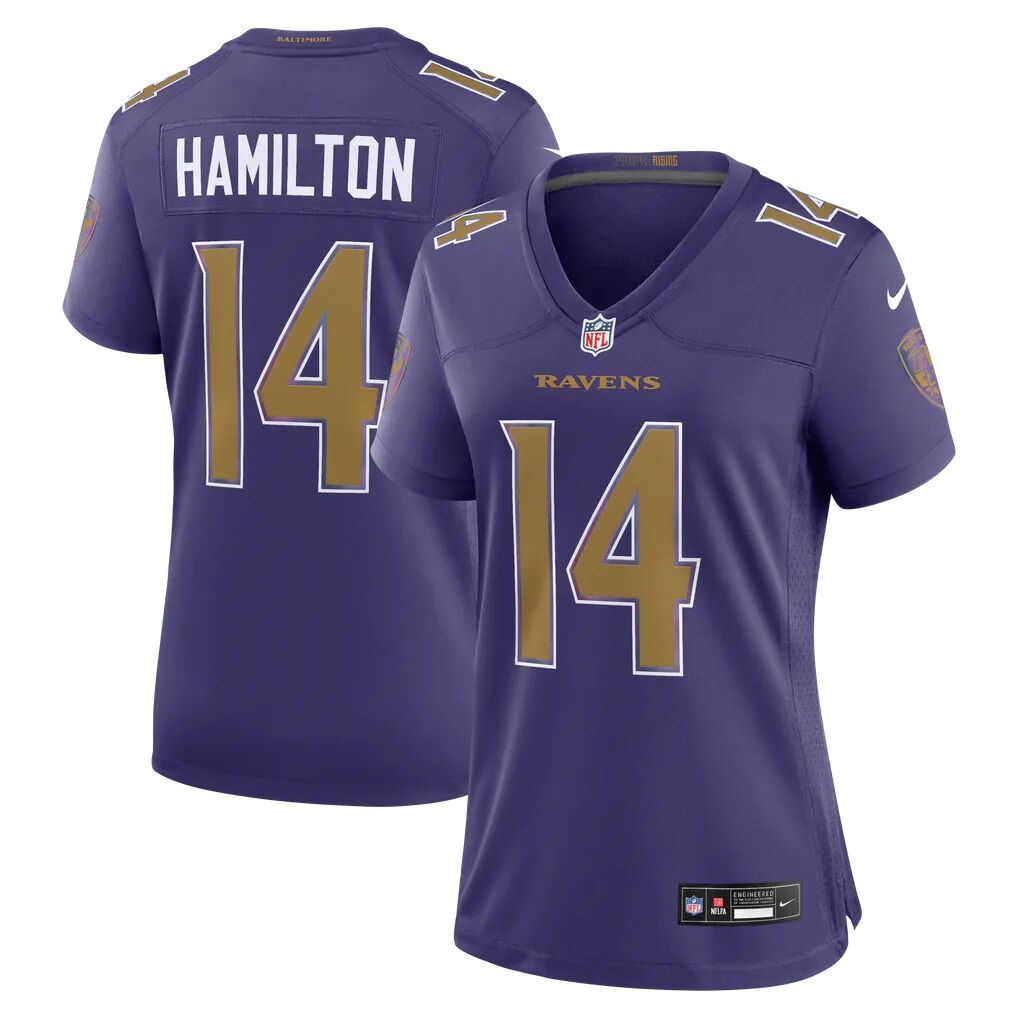 Kyle Hamilton Baltimore Ravens Nike Women's Alternate Game Jersey