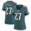 Quinyon Mitchell Philadelphia Eagles Nike Women's Team Game Jersey - - Front View