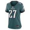 Quinyon Mitchell Philadelphia Eagles Nike Women's Team Game Jersey - - Side View