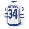 Auston Matthews Toronto Maple Leafs Fashion7 Away Premium Jersey - White - Detail View