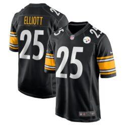 DeShon Elliott Pittsburgh Steelers Nike Game Jersey - Black - Front View