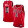 Coby White Chicago Bulls Youth Swingman Jersey - Red - - Front View