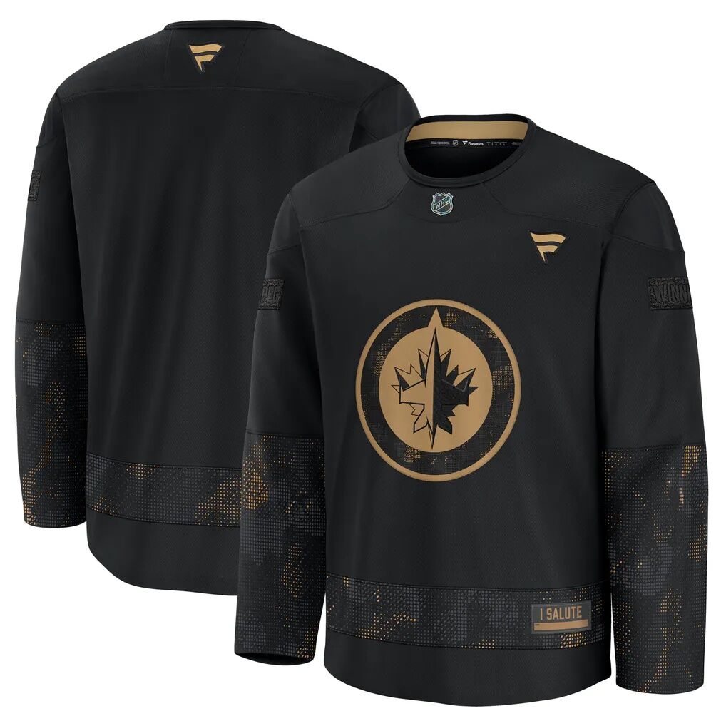 Winnipeg Jets Fashion7 2024 Military Appreciation Practice Jersey