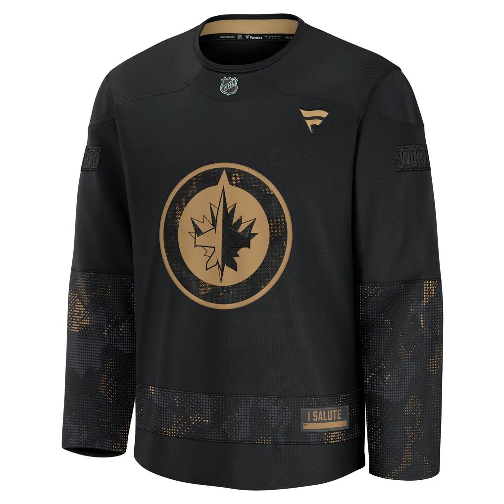 Winnipeg Jets Fashion7 2024 Military Appreciation Practice Jersey