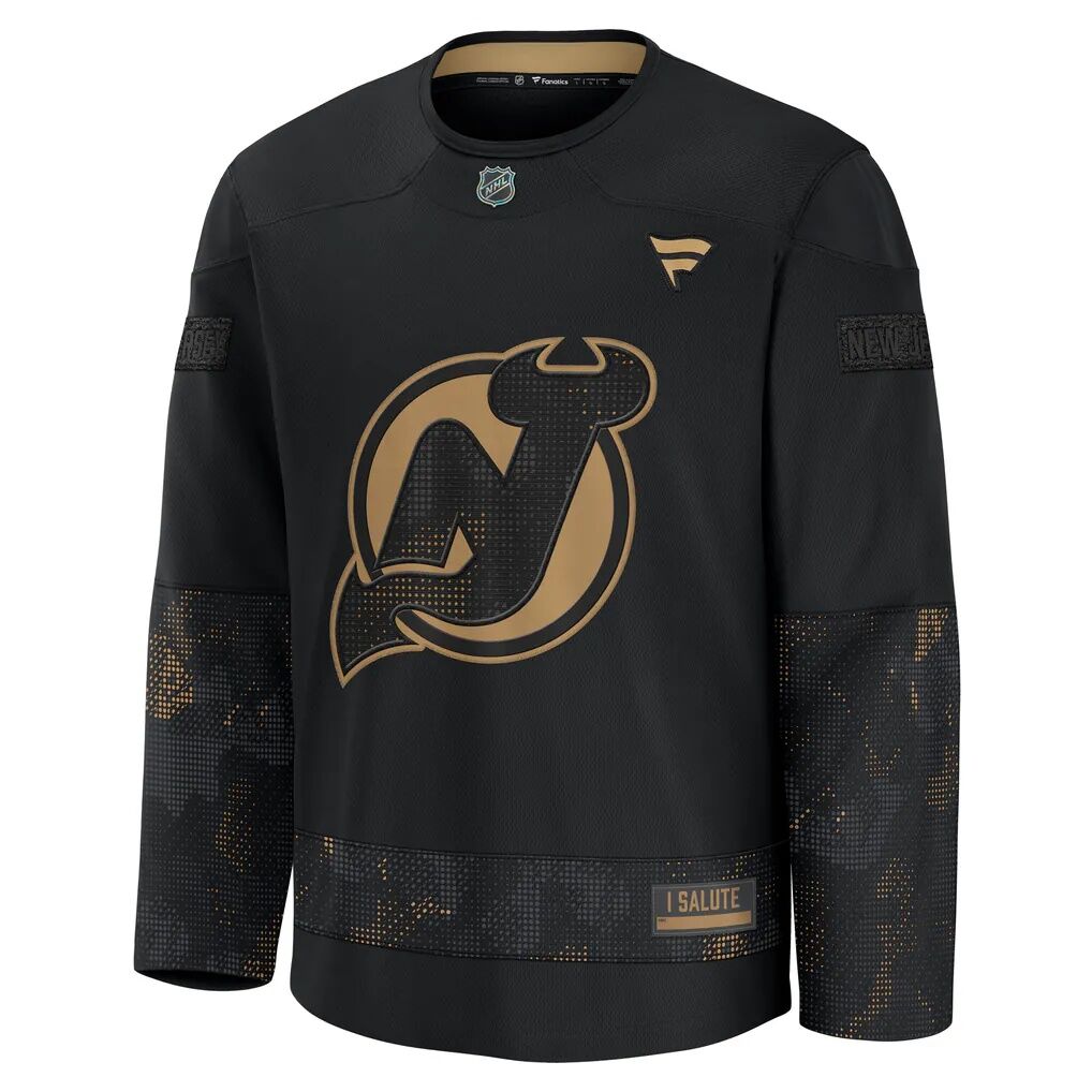 New Jersey Devils Fashion7 2024 Military Appreciation Practice Jersey