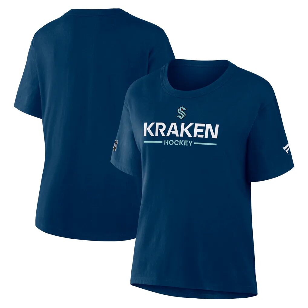 Seattle Kraken Fashion7 Women's Authentic Pro Primary T-Shirt - Deep Sea Blue