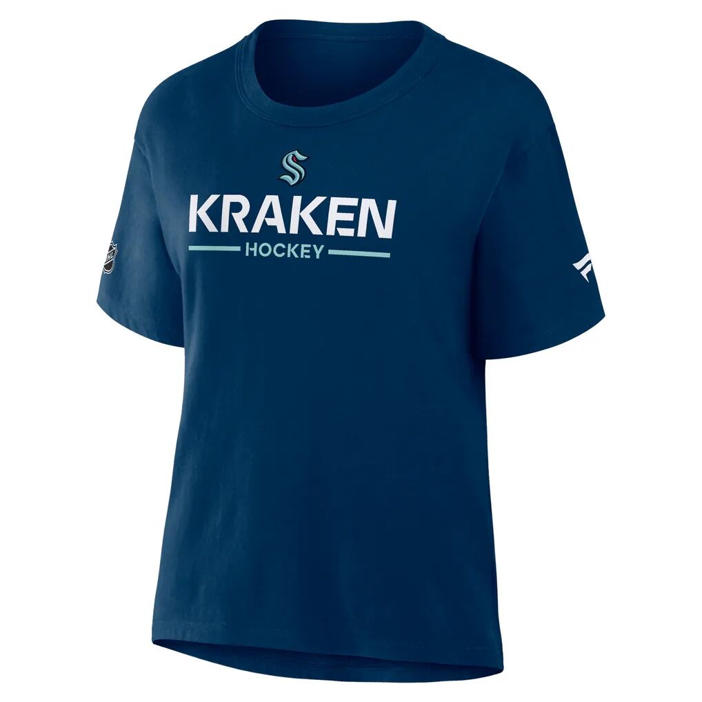 Seattle Kraken Fashion7 Women's Authentic Pro Primary T-Shirt - Deep Sea Blue