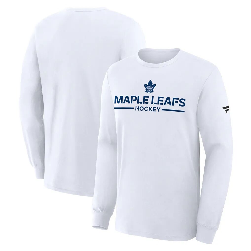 Toronto Maple Leafs Fashion7 Authentic Pro Primary Long Sleeve T-Shirt