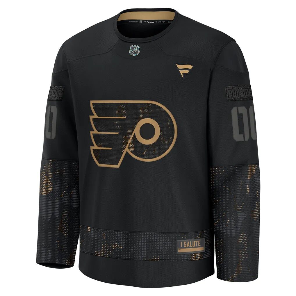 Philadelphia Flyers Fashion7 2024 Military Appreciation Custom Practice Jersey