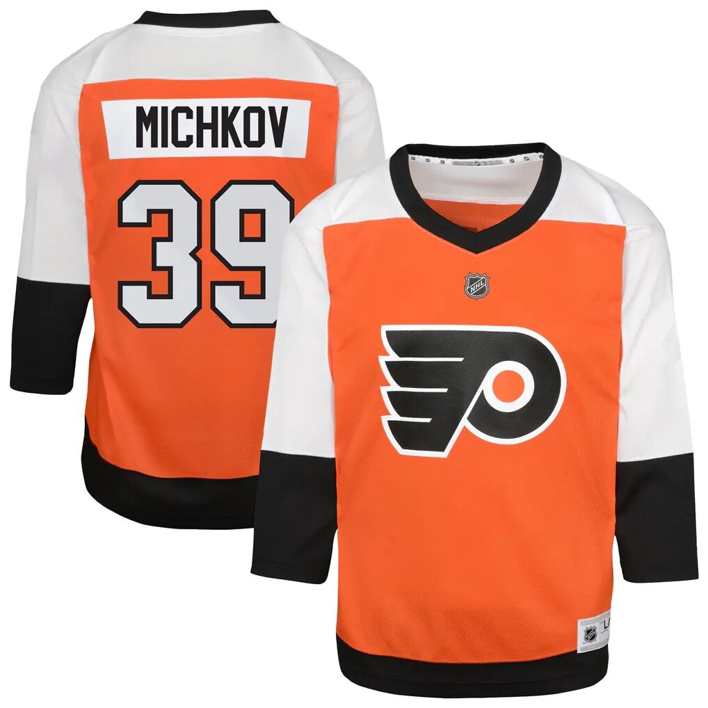 Matvei Michkov Philadelphia Flyers Preschool  Replica Player Jersey