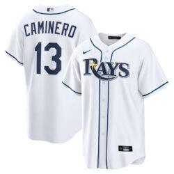 Junior Caminero Tampa Bay Rays Nike Home Replica Jersey