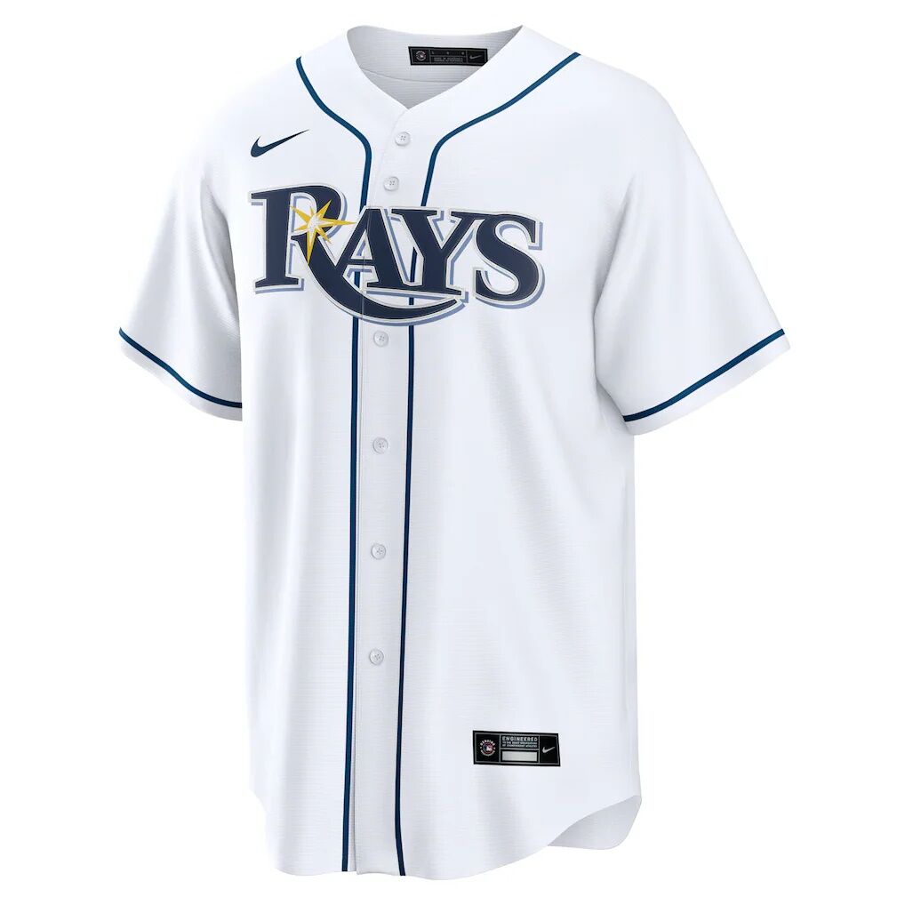 Junior Caminero Tampa Bay Rays Nike Home Replica Jersey