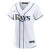 Junior Caminero Tampa Bay Rays Nike Women's Home Replica Jersey - White - Side View