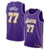 Luka Dončić Los Angeles Lakers Jordan Brand Unisex Swingman Jersey - Purple - Front View