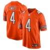 D'Andre Swift Chicago Bears Nike Alternate Game Jersey - Orange - Front View