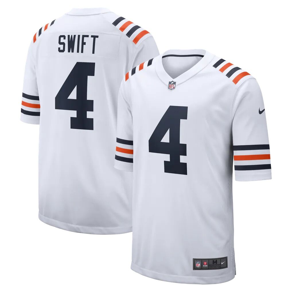 D'Andre Swift Chicago Bears Nike Alternate  Game Jersey