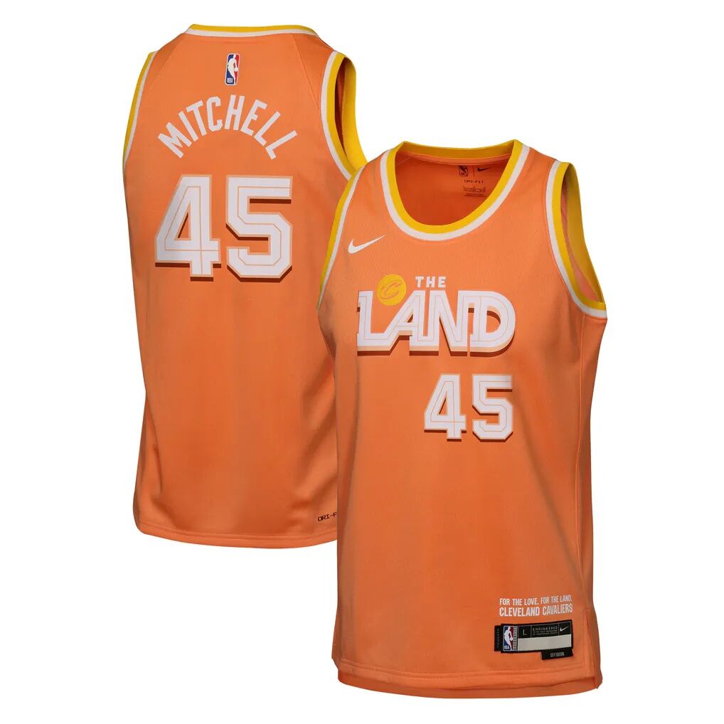 Donovan Mitchell Cleveland Cavaliers Nike Youth 2025/26 City Edition Swingman Jersey