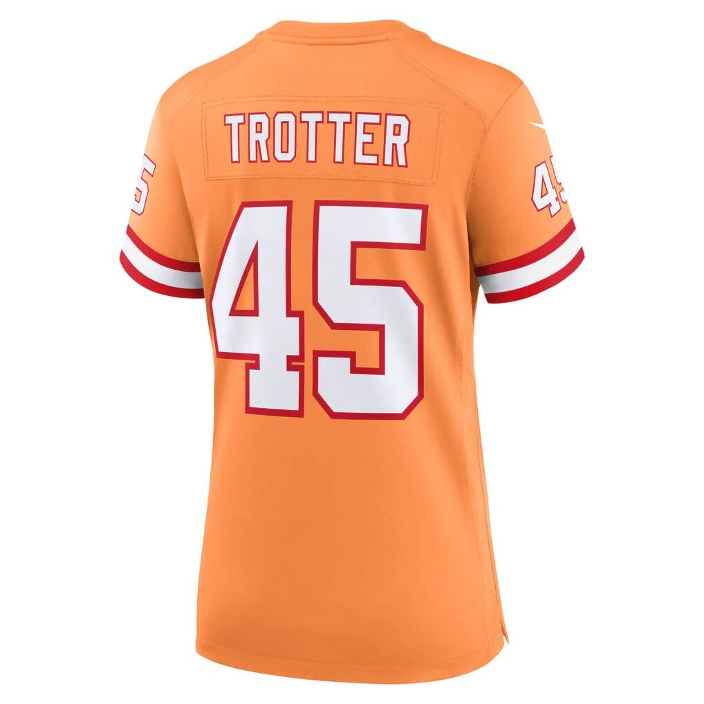 Josiah Trotter Tampa Bay Buccaneers Nike Women's Alternate  Game Jersey - Creamsicle