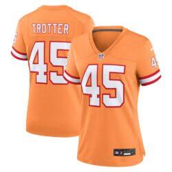 Josiah Trotter Tampa Bay Buccaneers Nike Women's Alternate Game Jersey - Creamsicle - Front View
