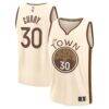 Stephen Curry Golden State Warriors Fashion7 Youth 2025/26 City Edition Fast Break Jersey - - Front View