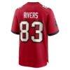 Eric Rivers Tampa Bay Buccaneers Nike Game Player Jersey - Red - Alt2