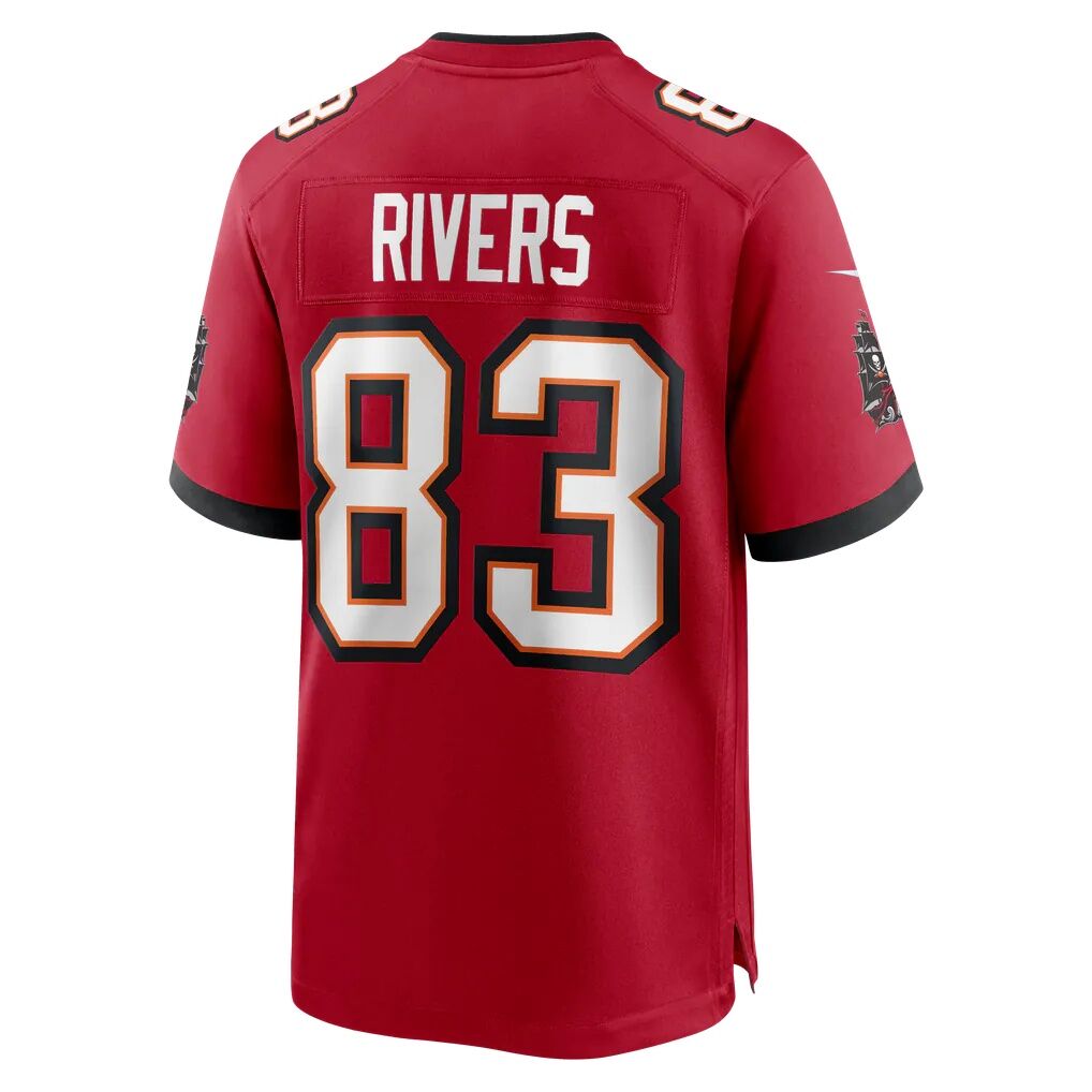 Eric Rivers Tampa Bay Buccaneers Nike Game Player Jersey