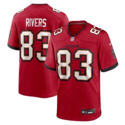 Eric Rivers Tampa Bay Buccaneers Nike Game Player Jersey - Red - Front View