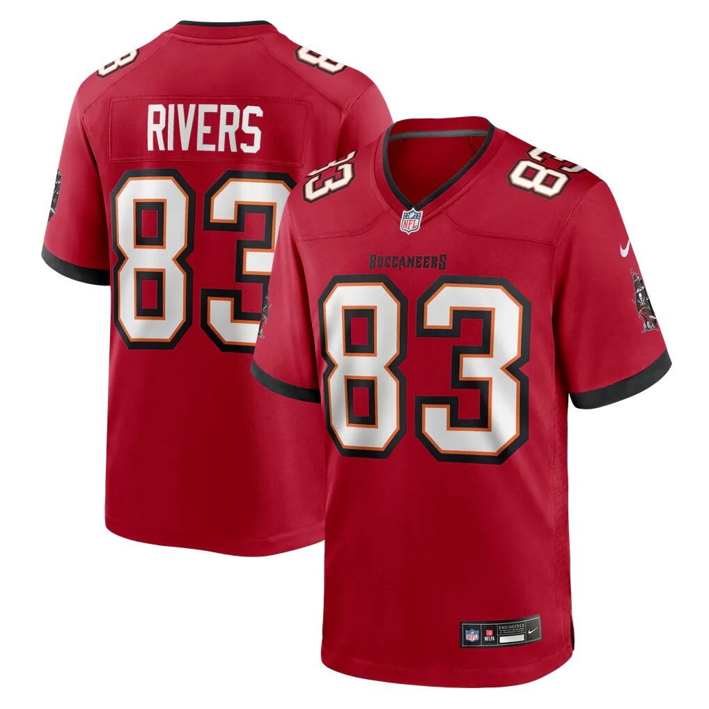 Eric Rivers Tampa Bay Buccaneers Nike Game Player Jersey