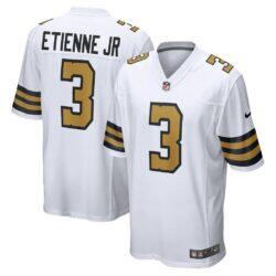 Travis Etienne Jr New Orleans Saints Nike Game Player Jersey - White - Front View