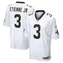 Travis Etienne Jr New Orleans Saints Nike Game Player Jersey - White - Front View