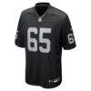 Tyler Linderbaum Las Vegas Raiders Nike Team Game Jersey - Black - Alt1