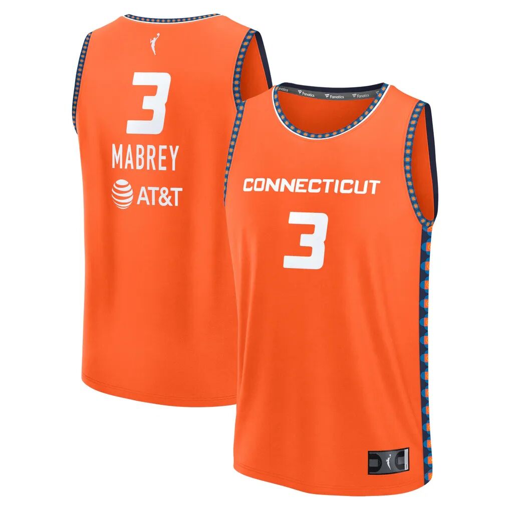 Marina Mabrey Connecticut Sun Fashion7 Youth Explorer Edition Fast Break Replica Jersey