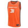 Tina Charles Connecticut Sun Fashion7 Youth Explorer Edition Fast Break Replica Jersey - Orange - Side View