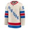 Mika Zibanejad New York Rangers Fashion7 2026 NHL Winter Classic Premium Jersey - - Side View