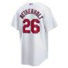 JJ Wetherholt St. Louis Cardinals Nike Home Replica Player Jersey - White - Detail View