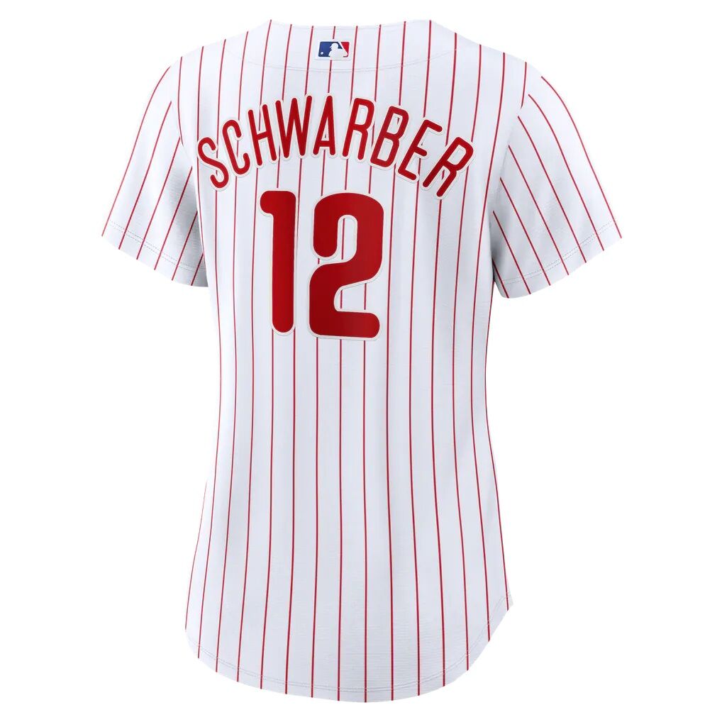 Kyle Schwarber Philadelphia Phillies Nike Women's Home Replica Jersey