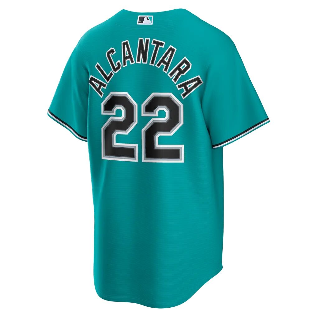 Sandy Alcantara Miami Marlins Nike Alternate Replica Jersey