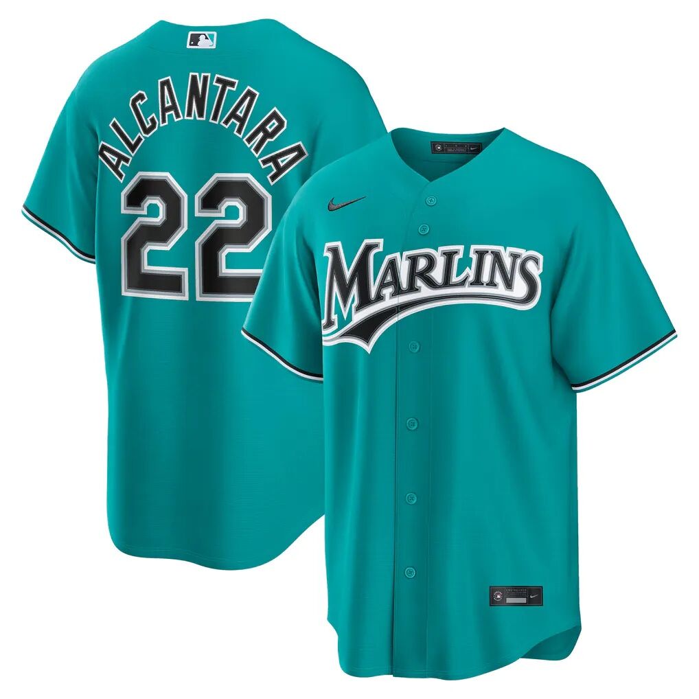Sandy Alcantara Miami Marlins Nike Alternate Replica Jersey
