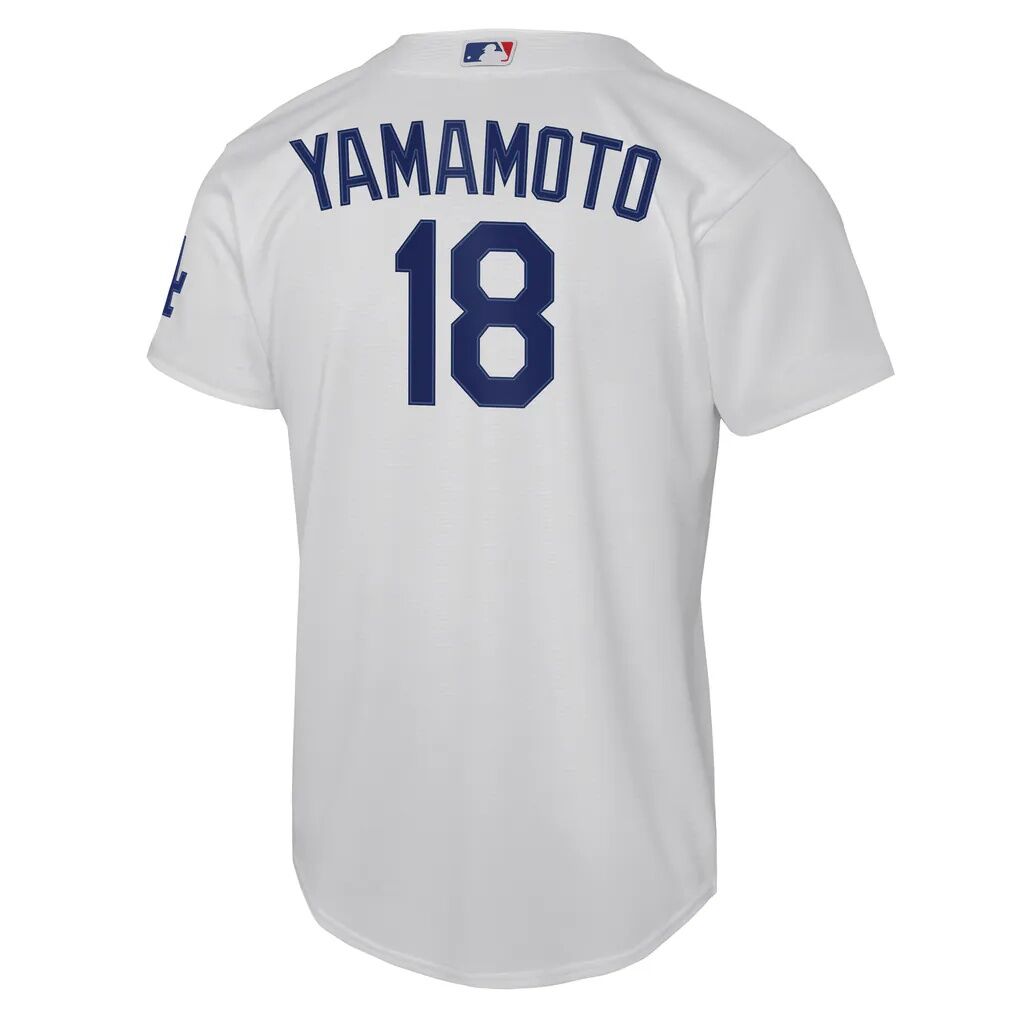 Yoshinobu Yamamoto Los Angeles Dodgers Nike Youth Home Stadium Jersey