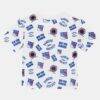 New York Rangers Outerstuff Infant Run Down Allover Print T-Shirt - White - Side View