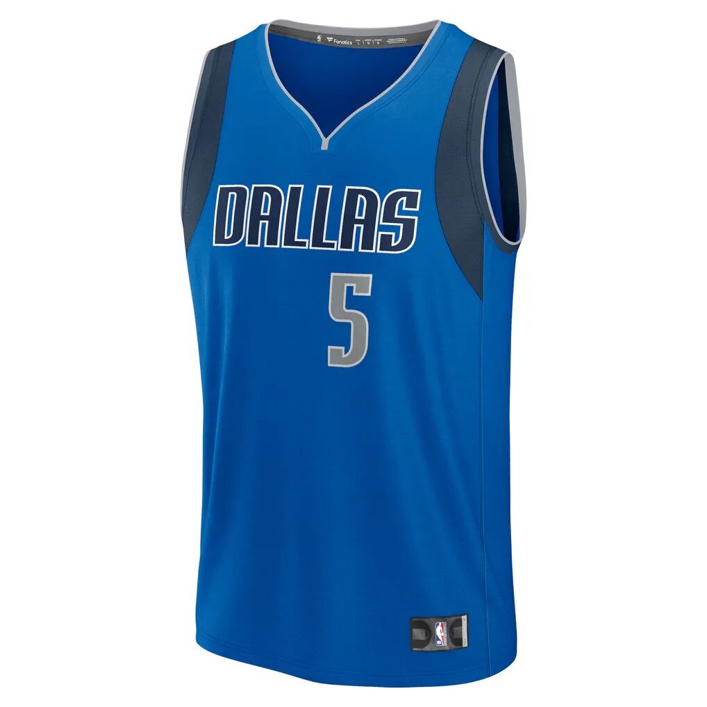 D'Angelo Russell Dallas Mavericks Fashion7 Youth Fast Break Replica Player Jersey - Icon Edition
