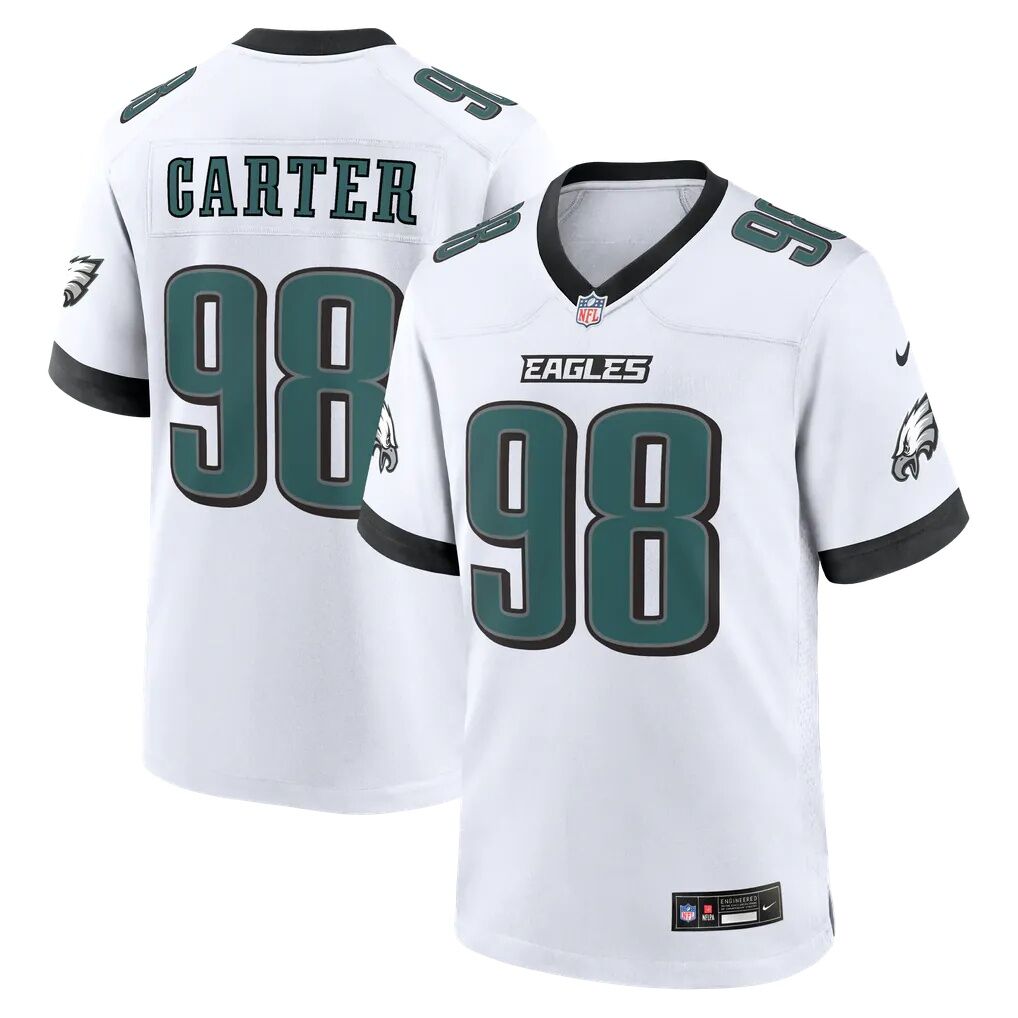 Jalen Carter Philadelphia Eagles Nike Game Jersey