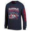 Montreal Canadiens Champion Long Sleeve Jersey T-Shirt - Navy - Side View