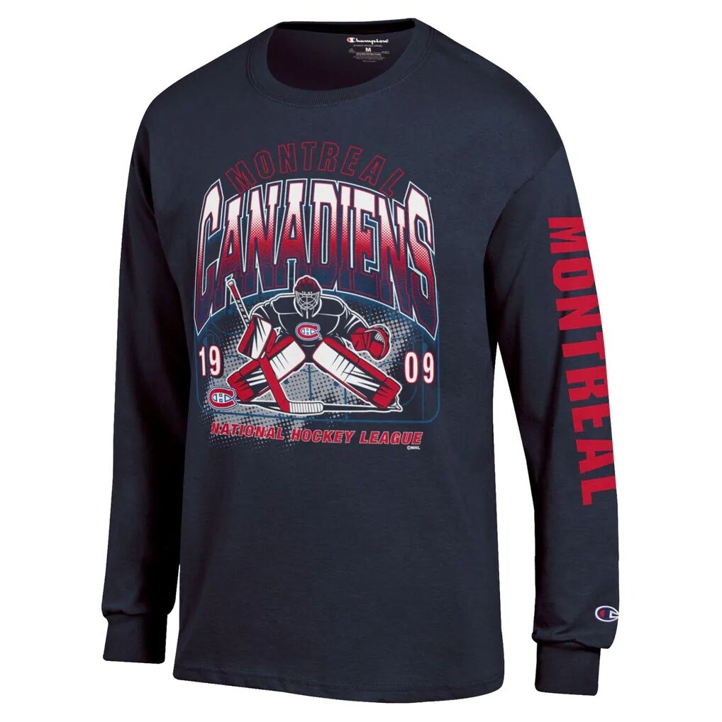 Montreal Canadiens Champion Long Sleeve Jersey T-Shirt