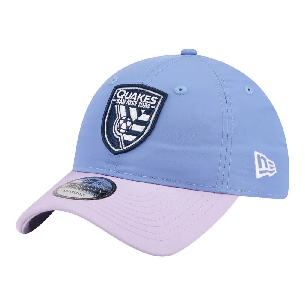 San Jose Earthquakes New Era 2026 Jersey Hook 9TWENTY Adjustable Hat - Light Blue