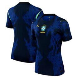 Brazil National Team Jordan Brand Women's 2026 Away Match Authentic Jersey