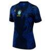 Brazil National Team Jordan Brand Women's 2026 Away Match Authentic Jersey - Blue - Side View