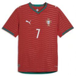 Cristiano Ronaldo Portugal National Team Puma 2026 Home Authentic Jersey