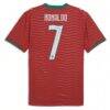Cristiano Ronaldo Portugal National Team Puma 2026 Home Authentic Jersey - Red - Alt2