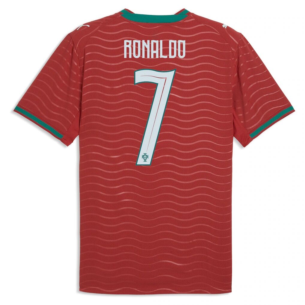 Cristiano Ronaldo Portugal National Team Puma 2026 Home Authentic Jersey